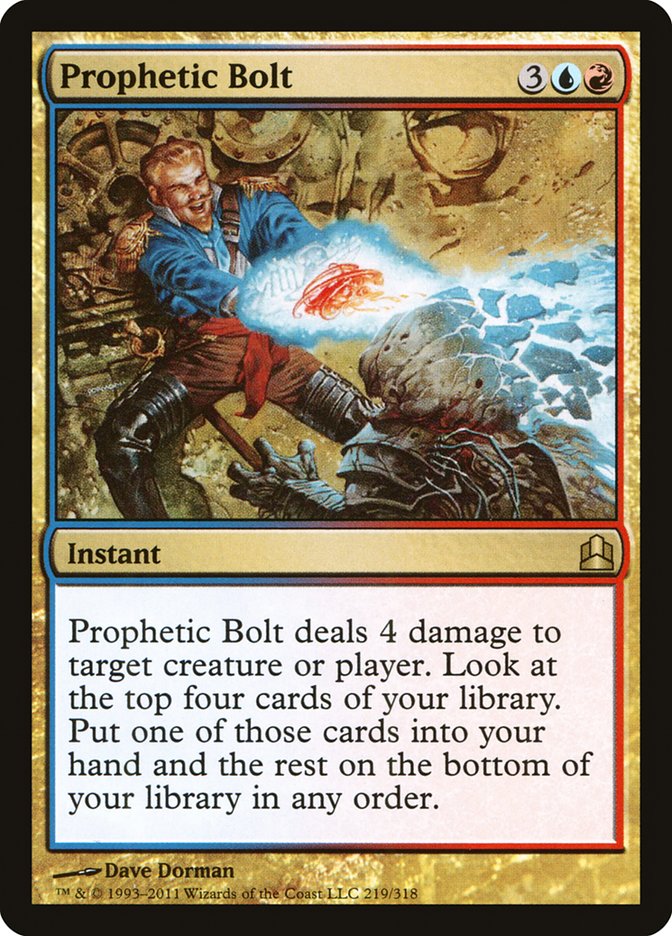Prophetic Bolt [Commander 2011] | Gear Gaming Fayetteville