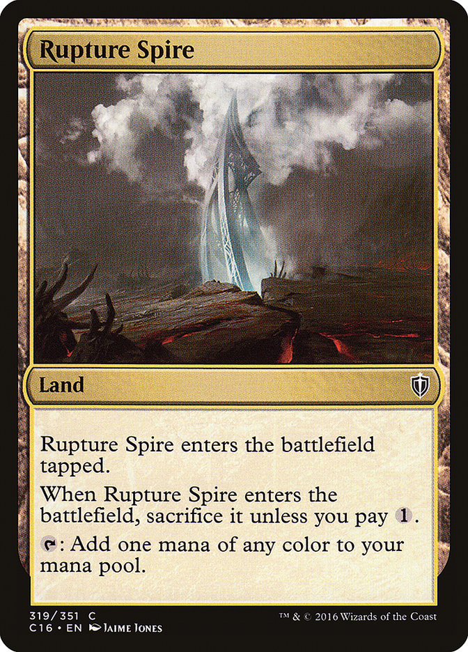 Rupture Spire [Commander 2016] | Gear Gaming Fayetteville