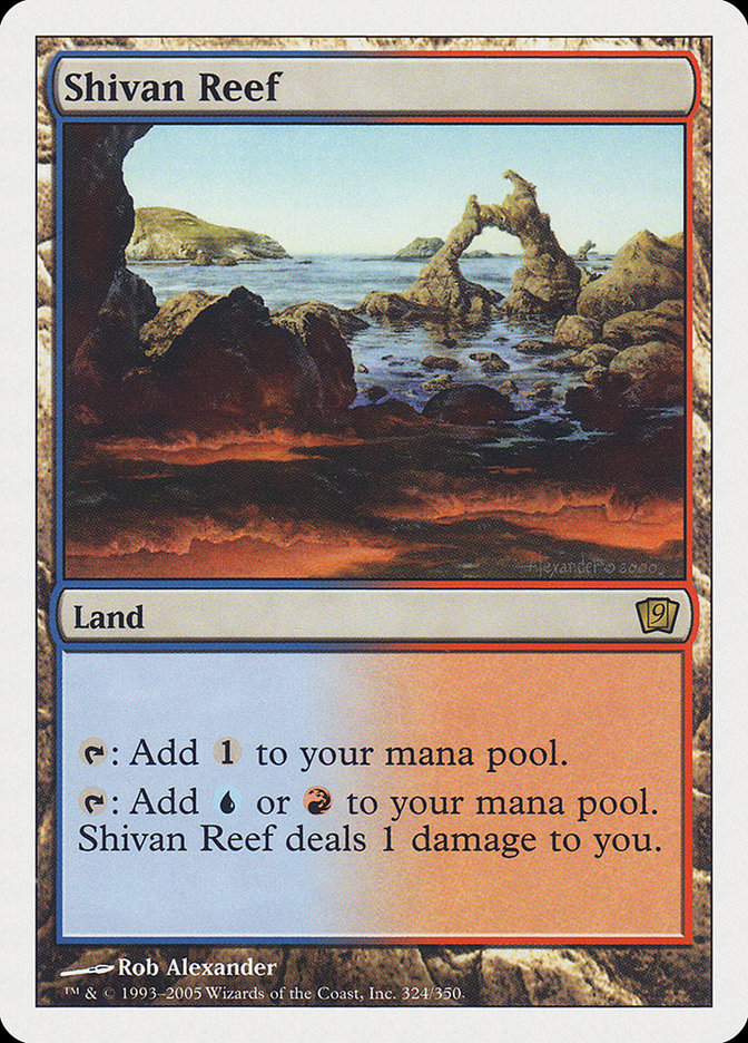 Shivan Reef [Ninth Edition] | Gear Gaming Fayetteville