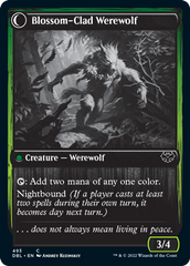 Weaver of Blossoms // Blossom-Clad Werewolf [Innistrad: Double Feature] | Gear Gaming Fayetteville