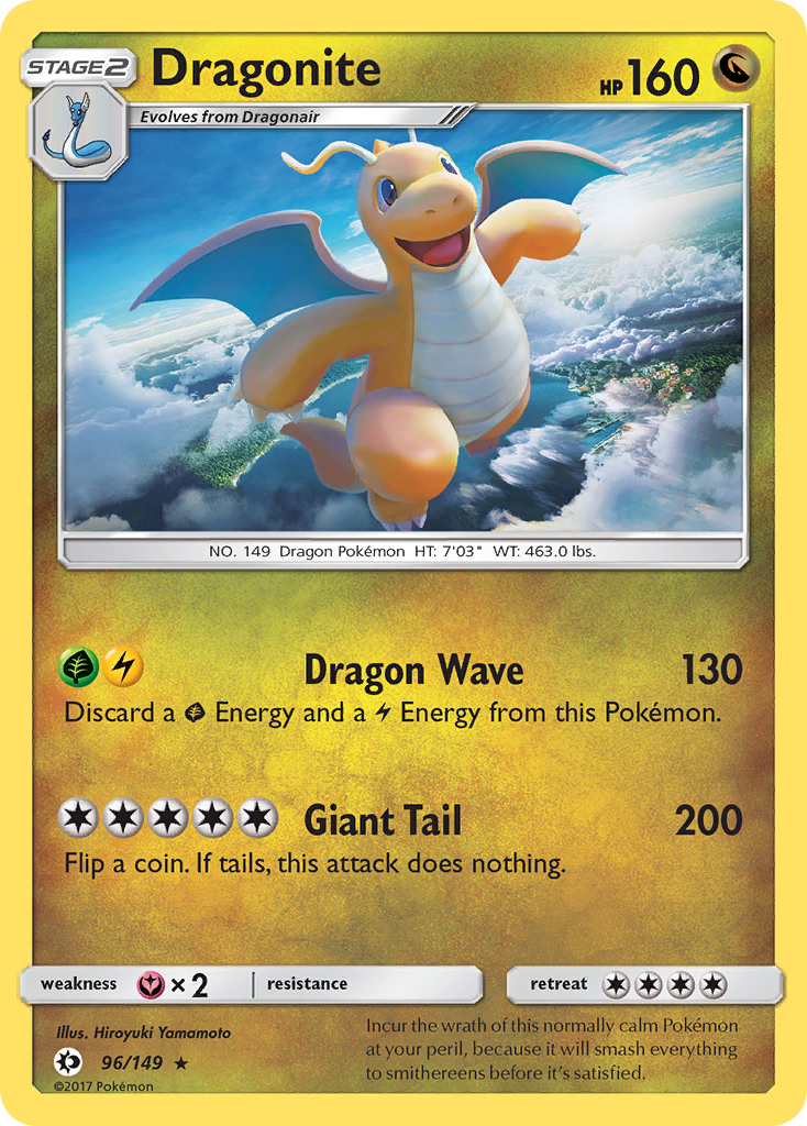 Dragonite (96/149) [Sun & Moon: Base Set] | Gear Gaming Fayetteville