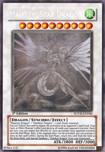 Majestic Star Dragon [SOVR-EN040] Ghost Rare | Gear Gaming Fayetteville