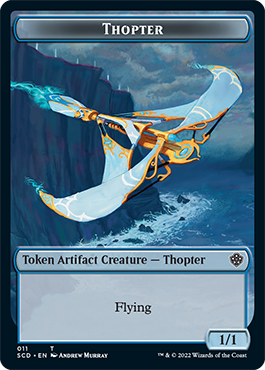 Bird // Thopter Double-Sided Token [Starter Commander Decks] | Gear Gaming Fayetteville