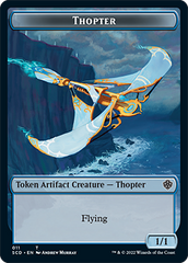 Pegasus // Thopter Double-Sided Token [Starter Commander Decks] | Gear Gaming Fayetteville