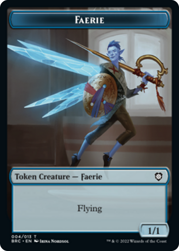 Faerie // Thopter (010) Double-Sided Token [The Brothers' War Commander Tokens] | Gear Gaming Fayetteville