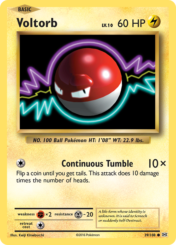 Voltorb (39/108) [XY: Evolutions] | Gear Gaming Fayetteville