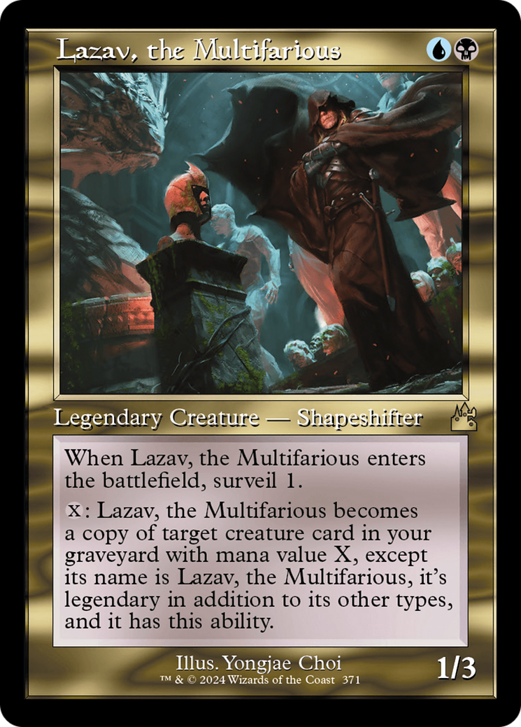 Lazav, the Multifarious (Retro Frame) [Ravnica Remastered] | Gear Gaming Fayetteville