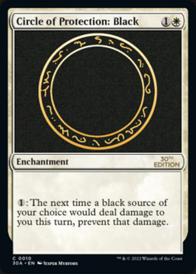 Circle of Protection: Black [30th Anniversary Edition] | Gear Gaming Fayetteville