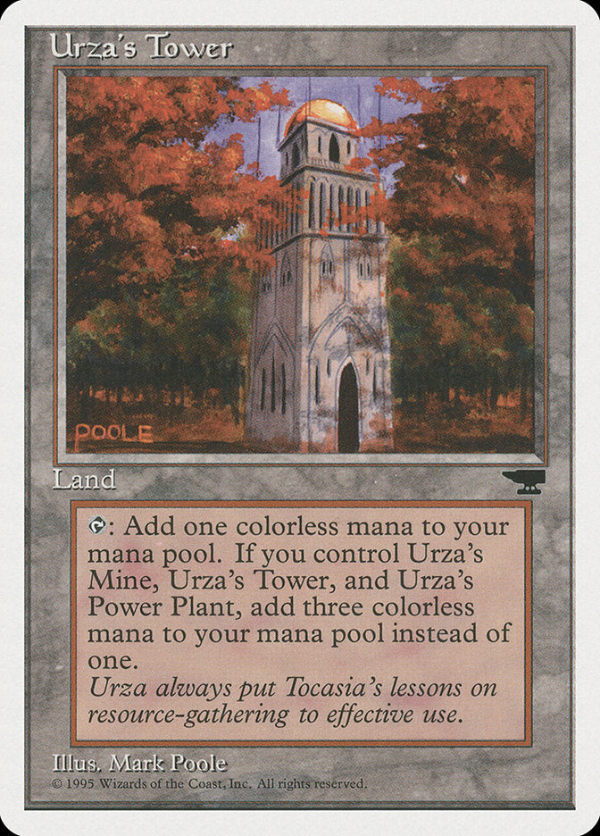 Urza's Tower (Autumn Leaves) [Chronicles] | Gear Gaming Fayetteville