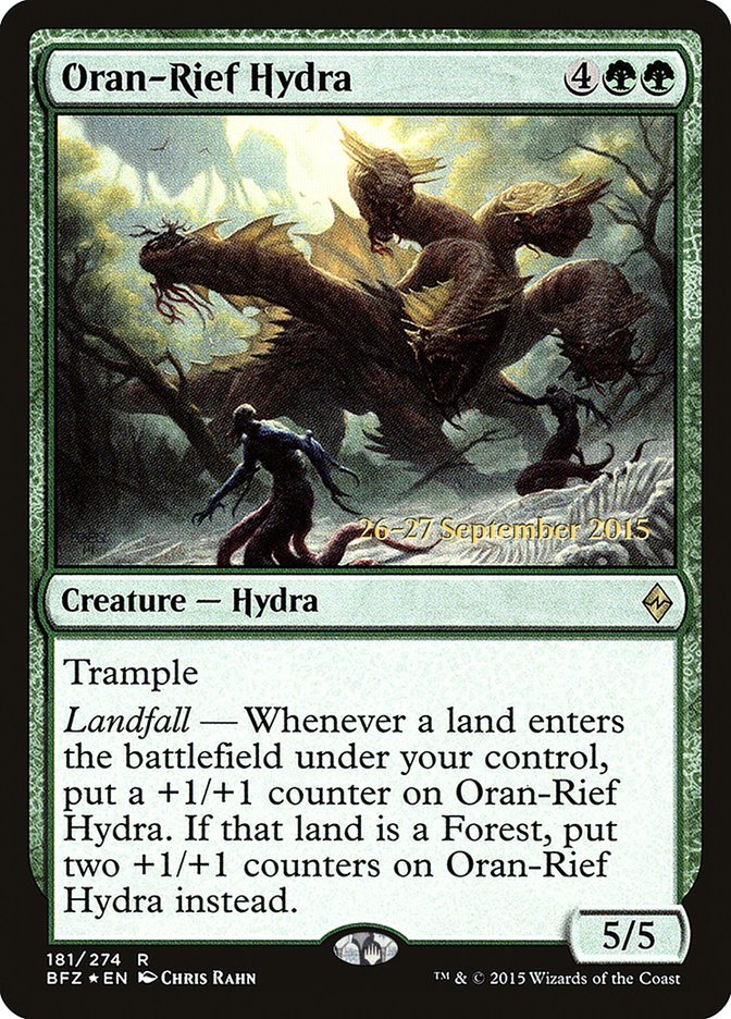 Oran-Rief Hydra [Battle for Zendikar Prerelease Promos] | Gear Gaming Fayetteville