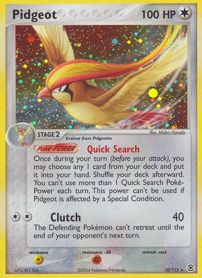 Pidgeot (10/112) [EX: FireRed & LeafGreen] | Gear Gaming Fayetteville