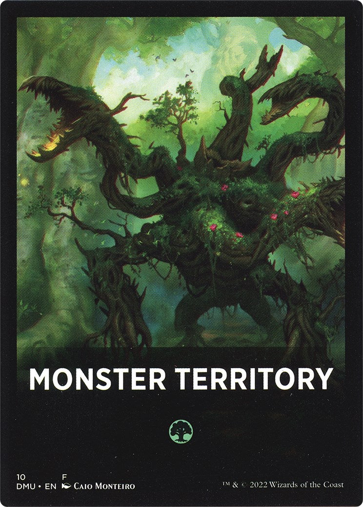 Monster Territory Theme Card [Dominaria United Tokens] | Gear Gaming Fayetteville