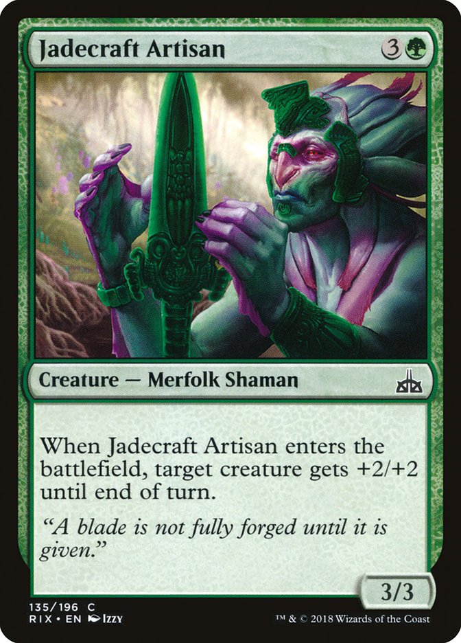 Jadecraft Artisan [Rivals of Ixalan] | Gear Gaming Fayetteville