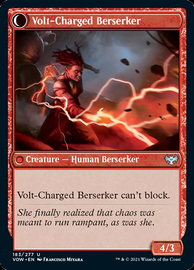 Voltaic Visionary // Volt-Charged Berserker [Innistrad: Crimson Vow] | Gear Gaming Fayetteville