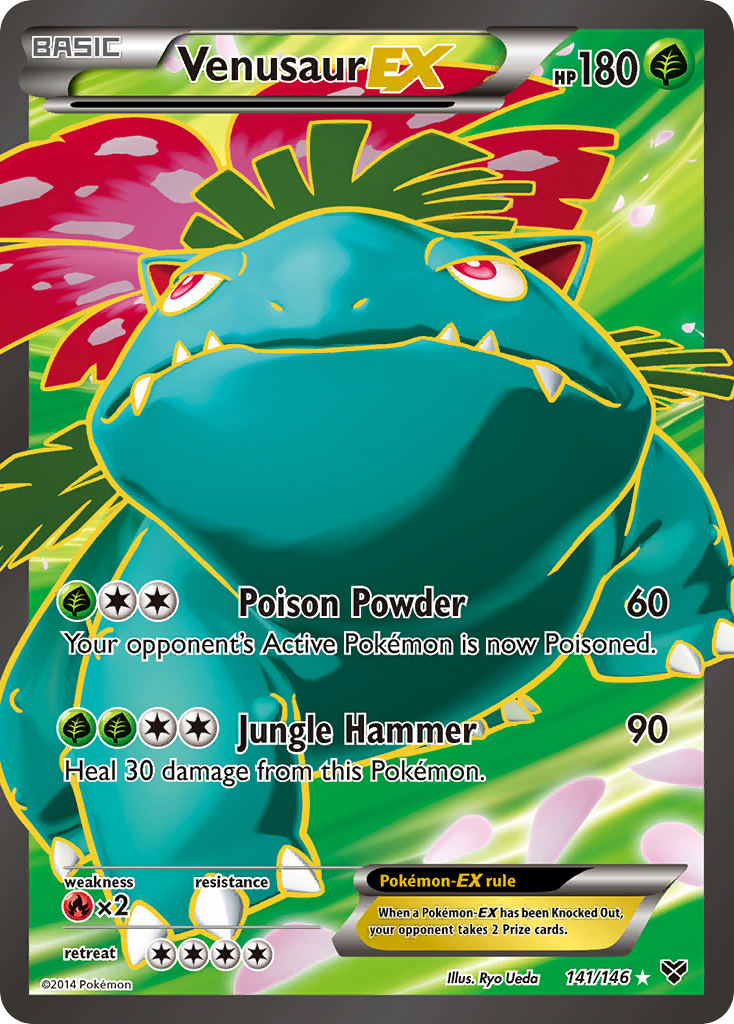 Venusaur EX (141/146) [XY: Base Set] | Gear Gaming Fayetteville