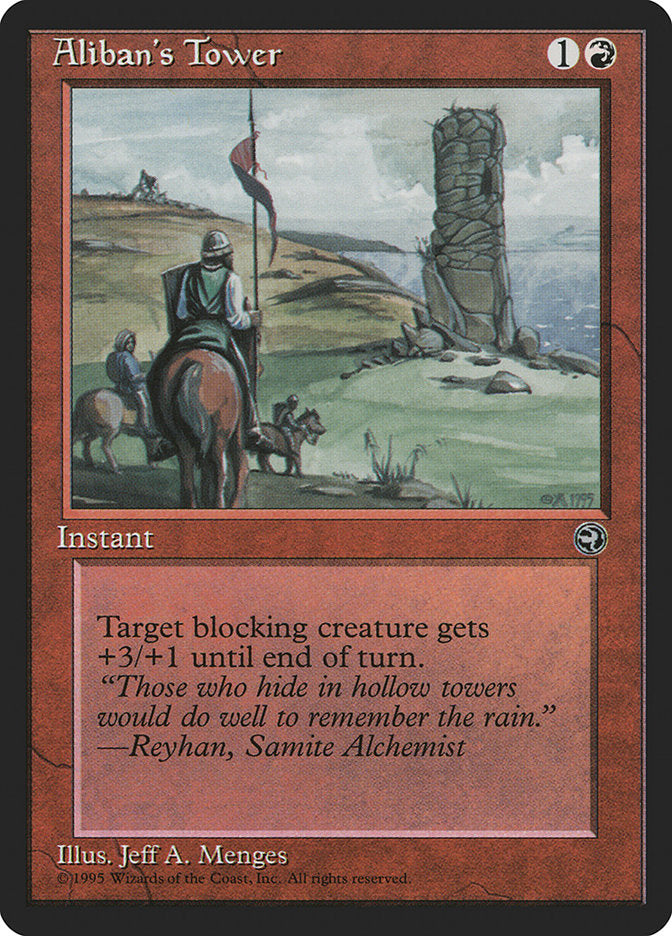 Aliban's Tower (Reyhan Flavor Text) [Homelands] | Gear Gaming Fayetteville