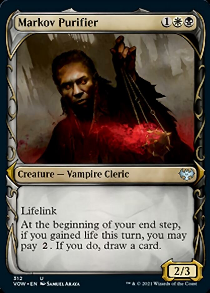 Markov Purifier (Showcase Fang Frame) [Innistrad: Crimson Vow] | Gear Gaming Fayetteville