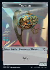 Thopter // Treasure (013) Double-Sided Token [Streets of New Capenna Commander Tokens] | Gear Gaming Fayetteville