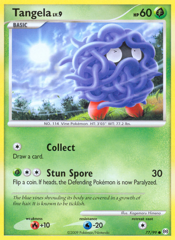 Tangela (77/99) [Platinum: Arceus] | Gear Gaming Fayetteville