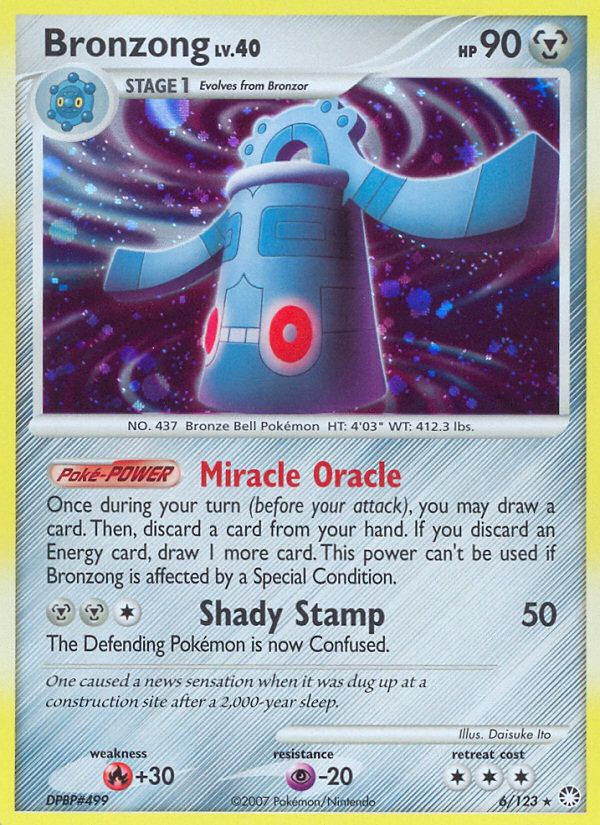 Bronzong (6/123) [Diamond & Pearl: Mysterious Treasures] | Gear Gaming Fayetteville