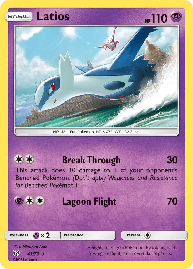 Latios (41/73) [Sun & Moon: Shining Legends] | Gear Gaming Fayetteville