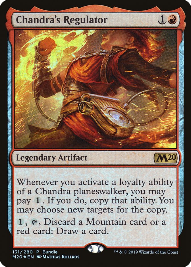 Chandra's Regulator (Bundle) [Core Set 2020 Promos] | Gear Gaming Fayetteville