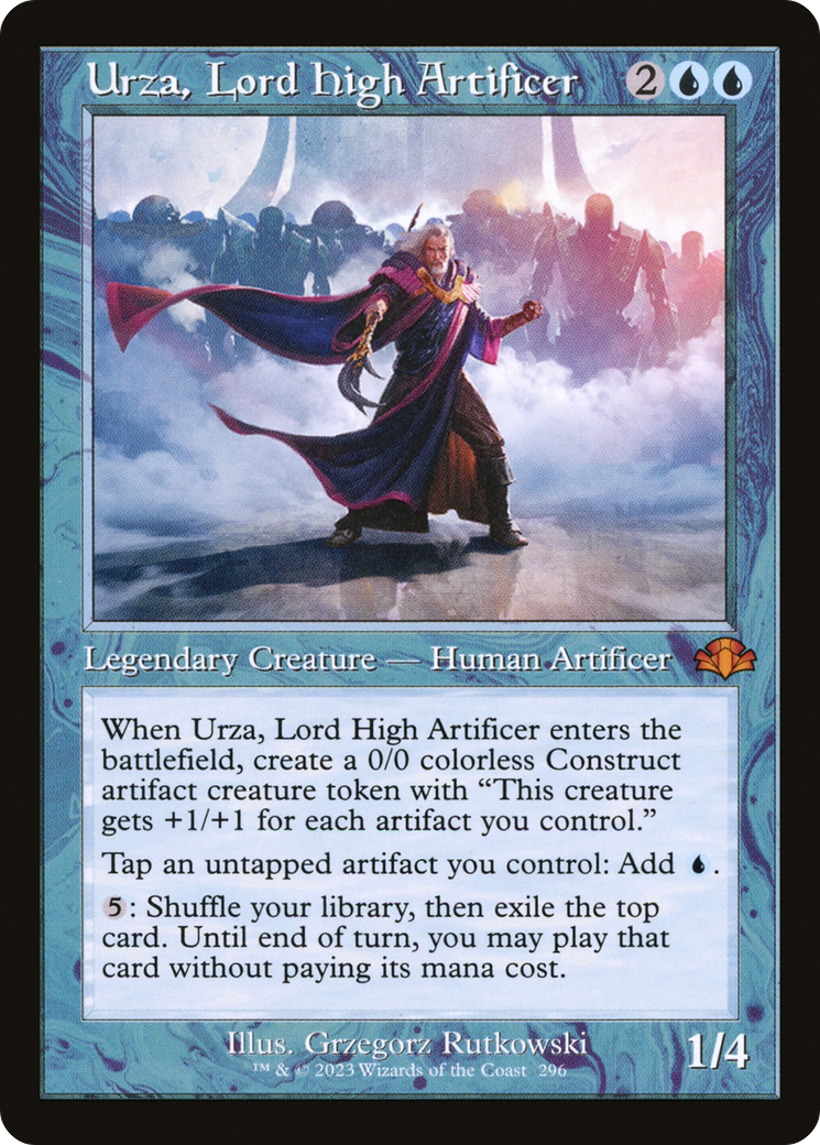 Urza, Lord High Artificer (Retro) [Dominaria Remastered] | Gear Gaming Fayetteville