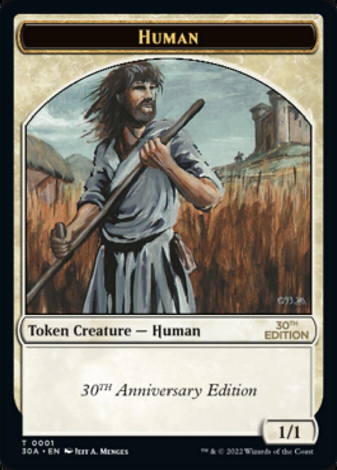 Human Token [30th Anniversary Tokens] | Gear Gaming Fayetteville