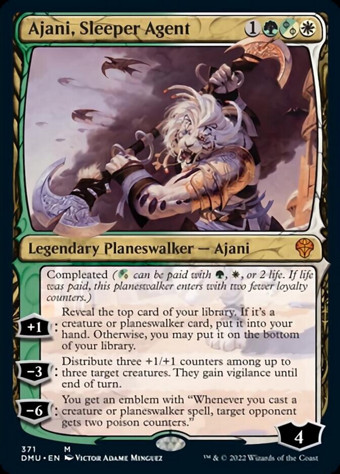 Ajani, Sleeper Agent (Showcase) [Dominaria United] | Gear Gaming Fayetteville