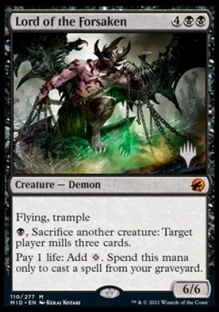 Lord of the Forsaken (Promo Pack) [Innistrad: Midnight Hunt Promos] | Gear Gaming Fayetteville