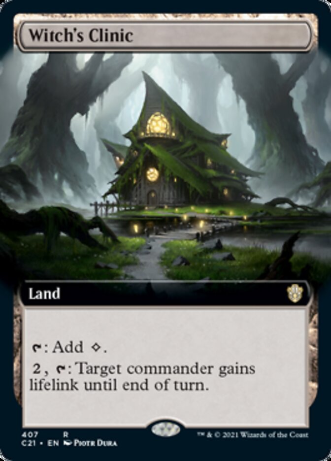 Witch's Clinic (Extended Art) [Commander 2021] | Gear Gaming Fayetteville