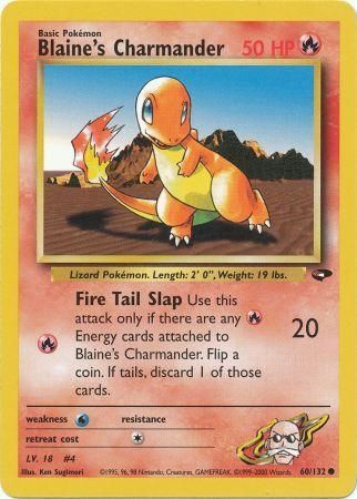 Blaine's Charmander (60/132) [Gym Challenge Unlimited] | Gear Gaming Fayetteville