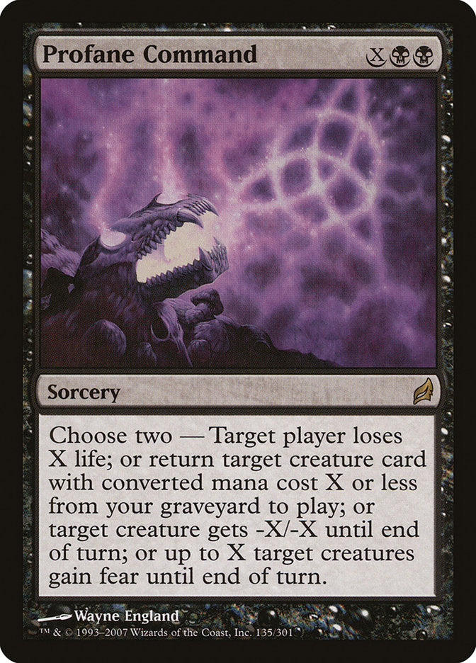 Profane Command [Lorwyn] | Gear Gaming Fayetteville