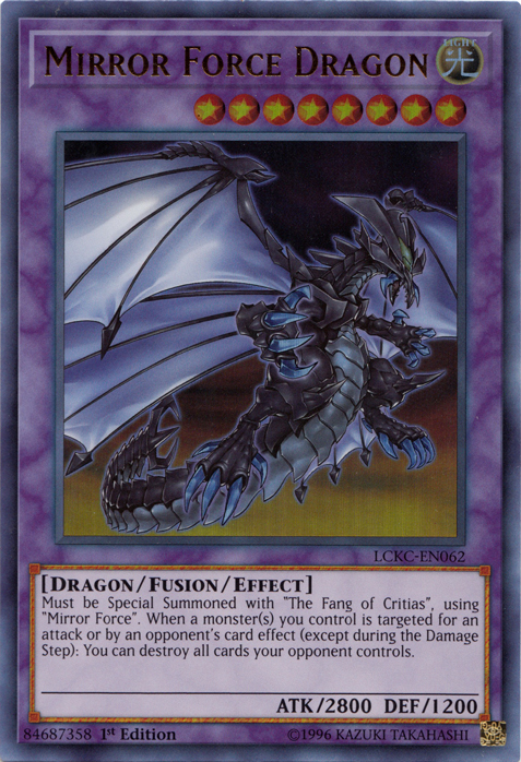 Mirror Force Dragon [LCKC-EN062] Ultra Rare | Gear Gaming Fayetteville