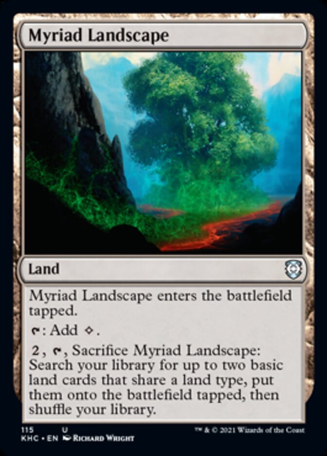 Myriad Landscape [Kaldheim Commander] | Gear Gaming Fayetteville