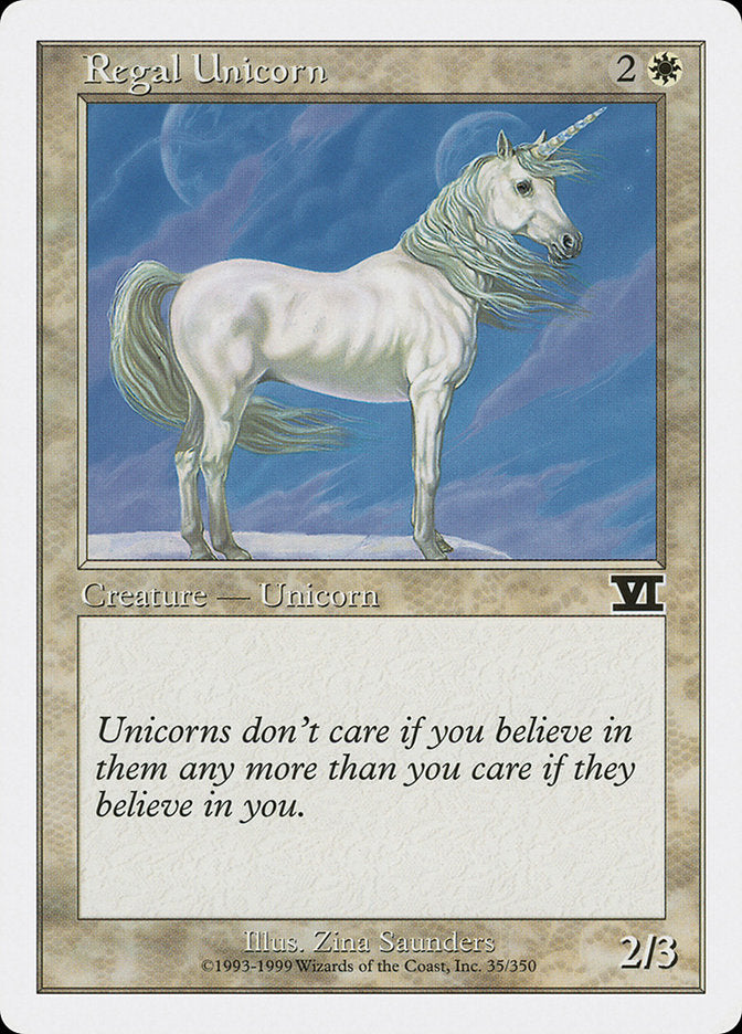 Regal Unicorn [Classic Sixth Edition] | Gear Gaming Fayetteville