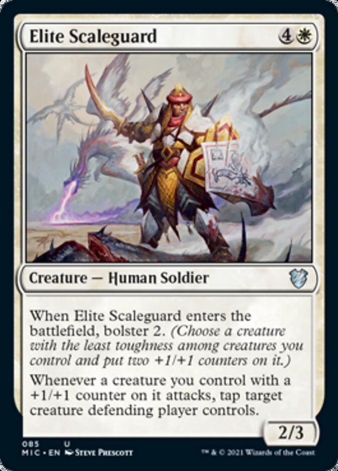 Elite Scaleguard [Innistrad: Midnight Hunt Commander] | Gear Gaming Fayetteville