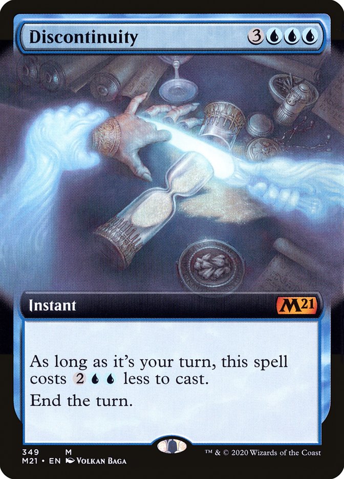 Discontinuity (Extended Art) [Core Set 2021] | Gear Gaming Fayetteville
