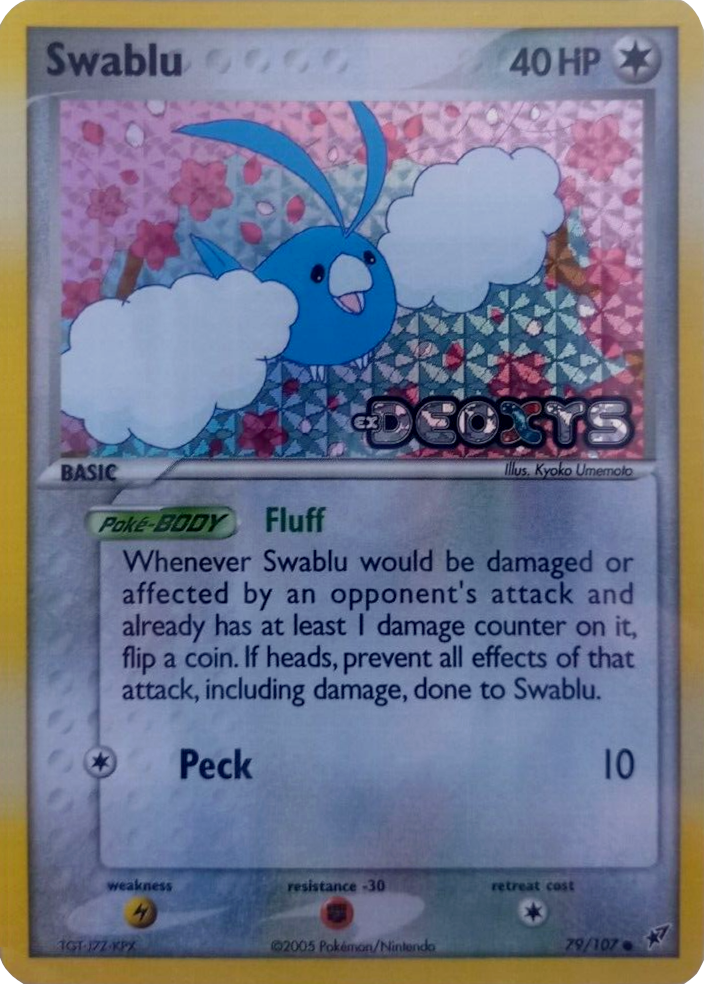 Swablu (79/107) (Stamped) [EX: Deoxys] | Gear Gaming Fayetteville