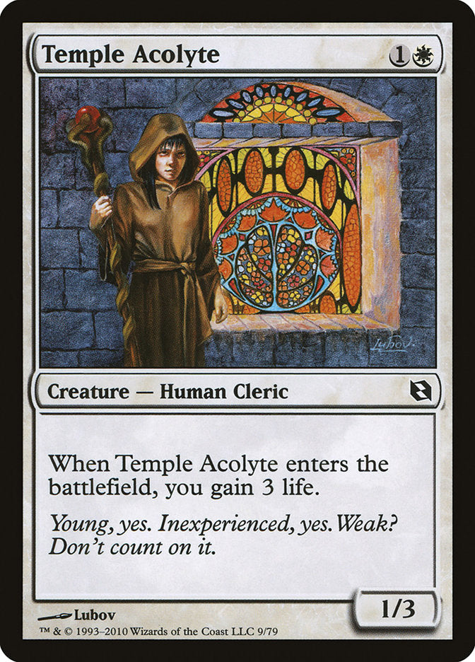 Temple Acolyte [Duel Decks: Elspeth vs. Tezzeret] | Gear Gaming Fayetteville