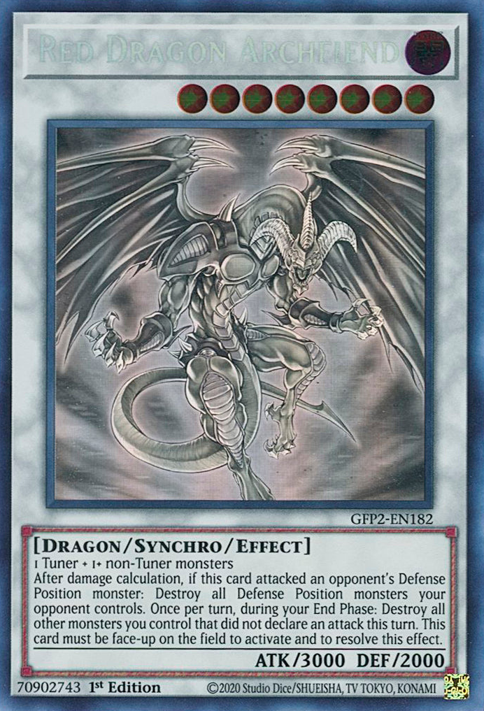 Red Dragon Archfiend [GFP2-EN182] Ghost Rare | Gear Gaming Fayetteville