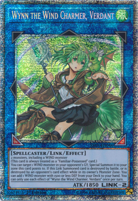 Wynn the Wind Charmer, Verdant [RIRA-EN046] Starlight Rare | Gear Gaming Fayetteville