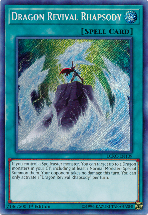 Dragon Revival Rhapsody [LCKC-EN109] Secret Rare | Gear Gaming Fayetteville