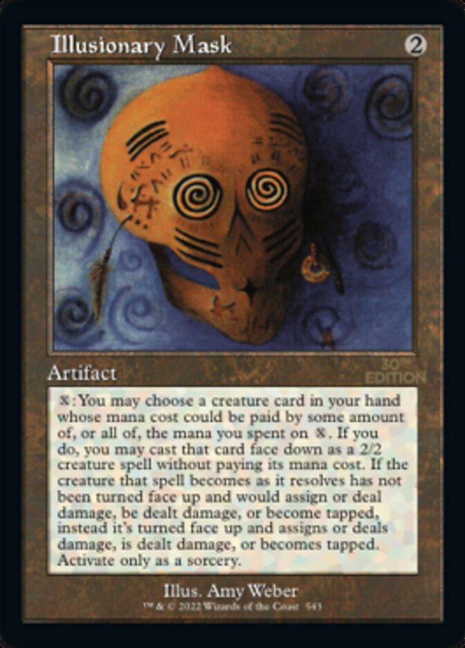 Illusionary Mask (Retro) [30th Anniversary Edition] | Gear Gaming Fayetteville