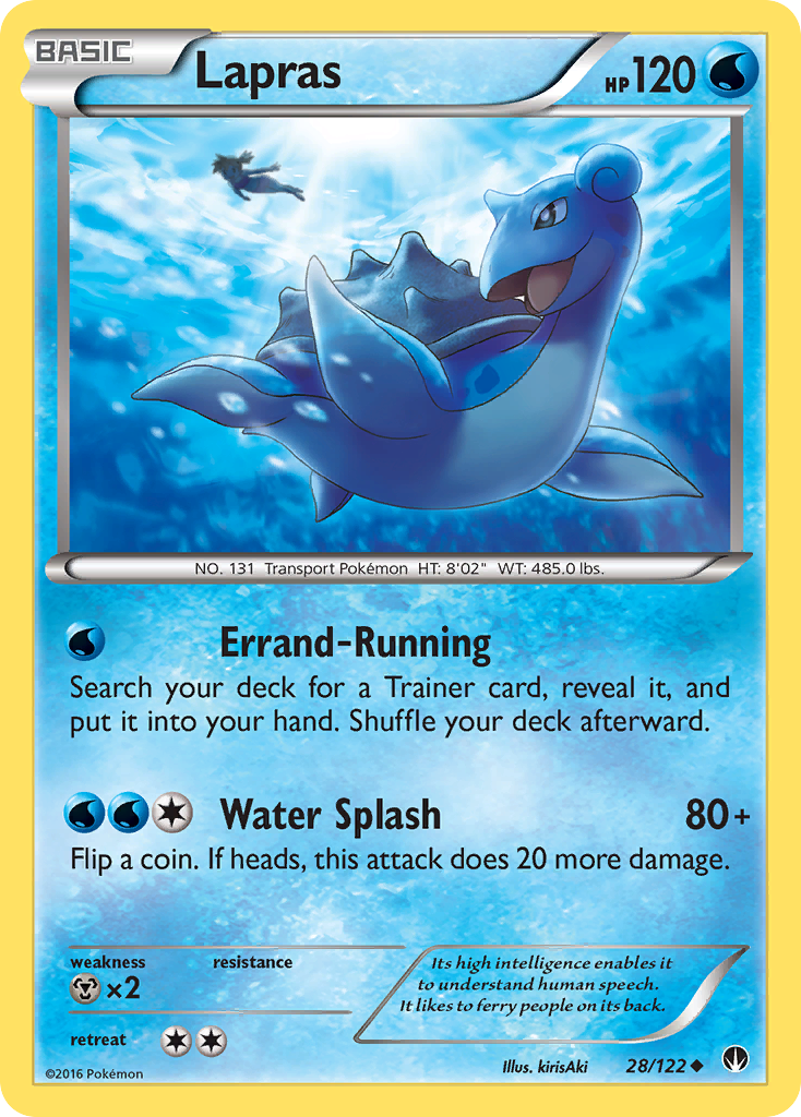 Lapras (28/122) [XY: BREAKpoint] | Gear Gaming Fayetteville