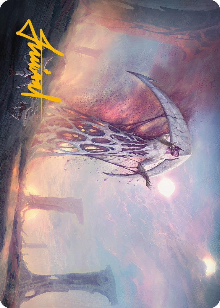 White Sun's Twilight Art Card (Gold-Stamped Signature) [Phyrexia: All Will Be One Art Series] | Gear Gaming Fayetteville