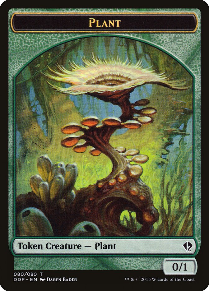 Plant Token [Duel Decks: Zendikar vs. Eldrazi] | Gear Gaming Fayetteville