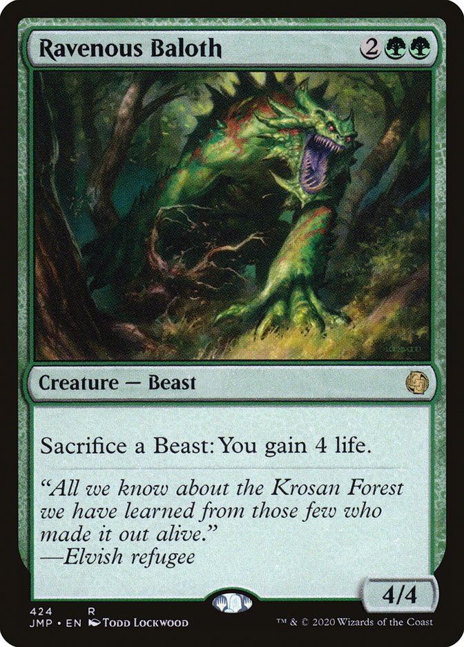 Ravenous Baloth [Jumpstart] | Gear Gaming Fayetteville