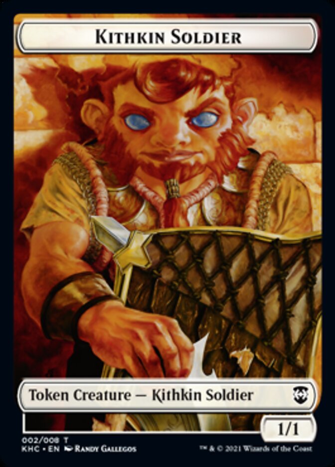 Kithkin Soldier Token [Kaldheim Commander Tokens] | Gear Gaming Fayetteville