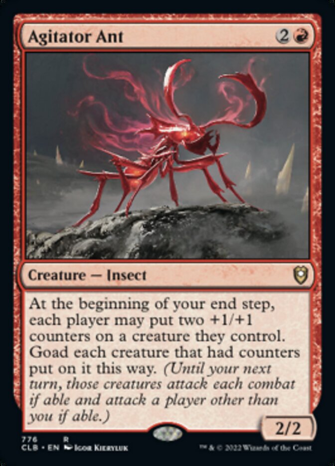 Agitator Ant [Commander Legends: Battle for Baldur's Gate] | Gear Gaming Fayetteville